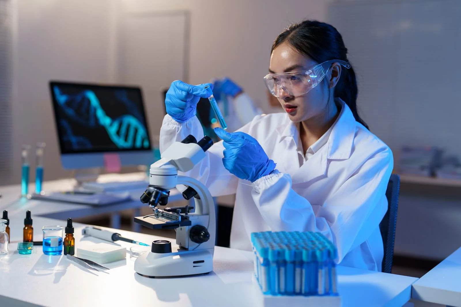 BioForge and GenovaX biotechnology research environment.